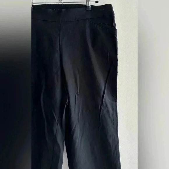 Counterparts Dress Pants with Stretch Waistband, Black, Size 12 - Picture 8 of 16